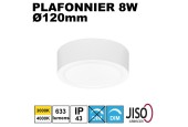 PLAFONNIER LED "PRO" 8W Ø120MM PLAFONNIER LED "PRO" 8W Ø120MM