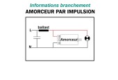 AMORCEUR 2 FILS POUR LAMPE SODIUM