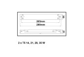 BALLAST 2 TUBES FLUO 14W-21W-28W-35W BALLAST 2 TUBES FLUO 14W-21W-28W-35W