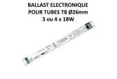 BALLAST 3 ou 4 TUBES FLUO 18W BALLAST 3 ou 4 TUBES FLUO 18W