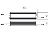 TRANSFO 230V/24VDC 100W IP67 TRANSFO 230V/24VDC 100W IP67