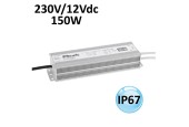 TRANSFO 230V/12VDC 150W IP67