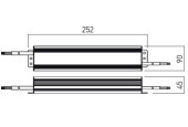 TRANSFO 230V/12VDC 250W IP67