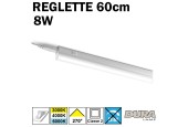 Réglette 60cm avec inter - LED 8W Réglette 60cm avec inter - LED 8W