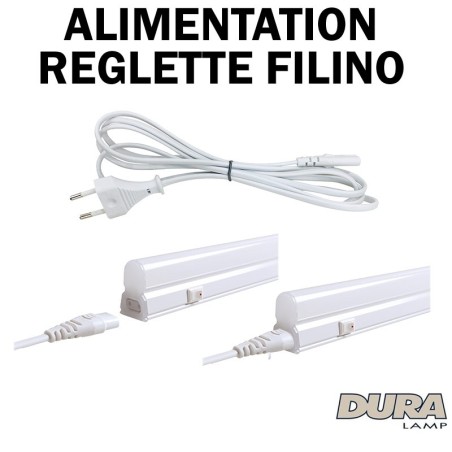 Câble d'alimentation pour réglette | DURALAMP FILINO T5