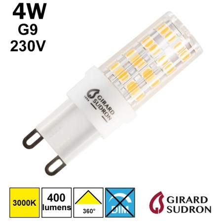 LED G9 4W/3000K 230V
