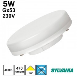 Lampe SYLVANIA Micro Lynx Gx53 5W 4000K 230V