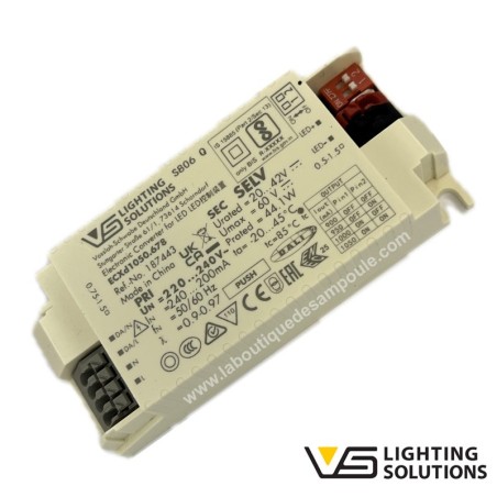 Voosloh 187443| Alimentation dalle LED 900 950 1000 1050mA