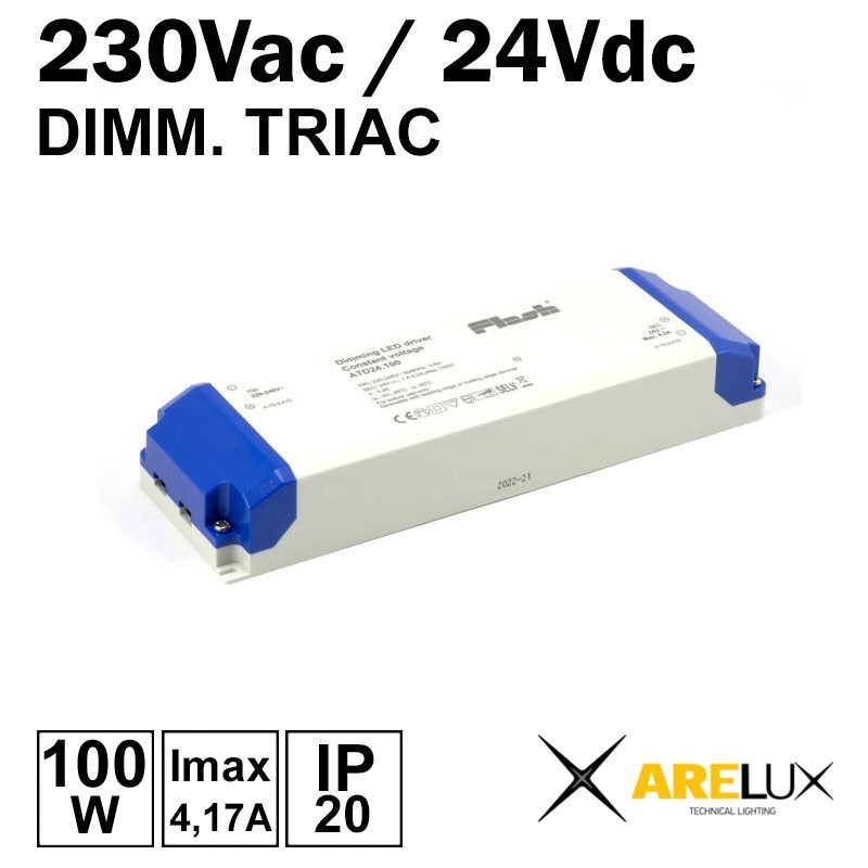 TRANSFO DIMMABLE TRIAC 100W 230V/24Vdc