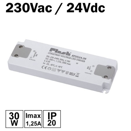 Transformateur 24Vdc 30W - ARELUX ATUS24.30