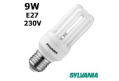 AMPOULE SYLVANIA FAST-START 9W E27 230V