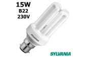 AMPOULE SYLVANIA FAST-START 15W/827 B22 230V