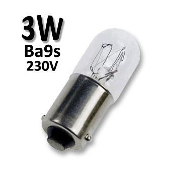 Ampoule BA9S pour bloc autonome