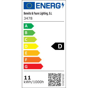 Tube LED R7s 118mm 11W 230V | BENEITO 3477 3478