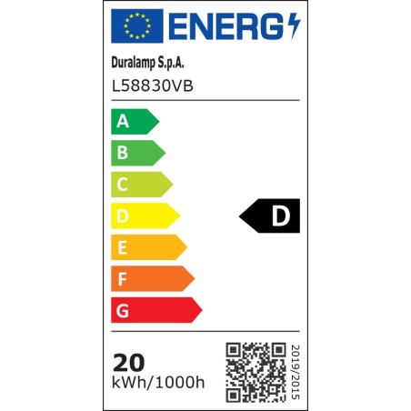 TUBE 1.50M 20W G13 230V - DURALAMP TUBOLED