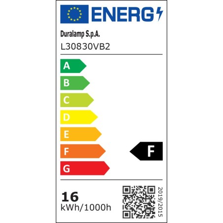 TUBE 0.9M 16W G13 230V - DURALAMP TUBOLED