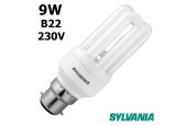 AMPOULE SYLVANIA FAST-START 9W/827 B22 230V
