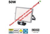 Projecteur avec détecteur INDIGO CURTIS 50W 230V