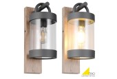 TRIO SAMBESI IMITATION BOIS APPLIQUE E27 TRIO SAMBESI IMITATION BOIS APPLIQUE E27
