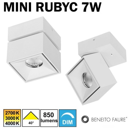 Applique ou plafonnier LED BENEITO RUBYC 7W