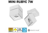 Applique ou plafonnier LED BENEITO RUBYC 7W Applique ou plafonnier LED BENEITO RUBYC 7W