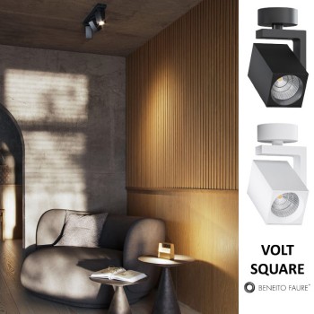 Applique ou plafonnier LED BENEITO VOLT SQUARE