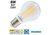 Ampoule filament LED SYLVANIA 8W E27 230V Ampoule filament LED SYLVANIA 8W E27 230V