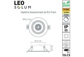 SPOT LED ORIENTABLE 8W SOLUM LEO