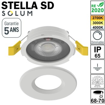 Spot avec collerette détachable - SOLUM STELLA