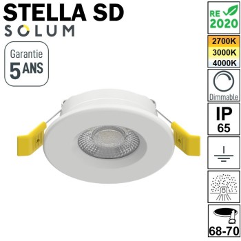 Spot SOLUM STELLA Blanc - SOLUM S0340690D