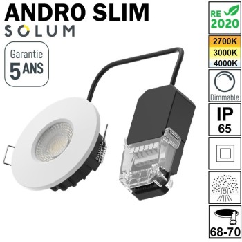 Spot avec son driver SOLUM ANDRO SLIM