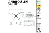 SPOT LED 7W SOLUM ANDRO SLIM SPOT LED 7W SOLUM ANDRO SLIM