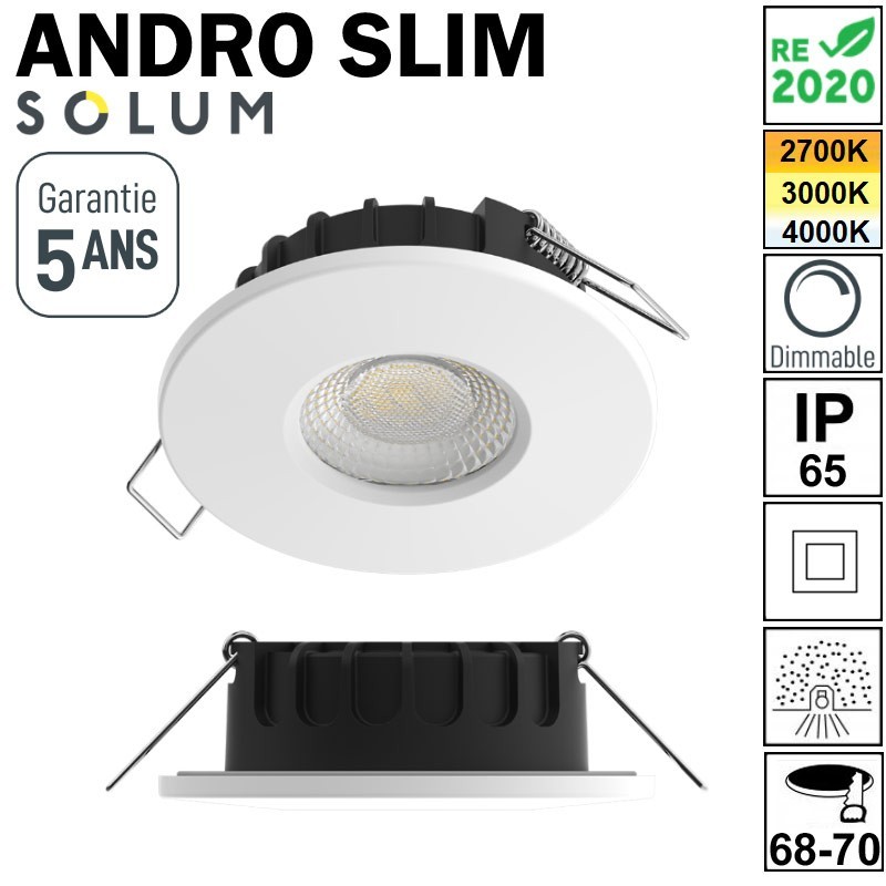 SPOT LED 7W SOLUM ANDRO SLIM SPOT LED 7W SOLUM ANDRO SLIM