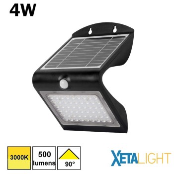 Applique solaire  noire XetaLight butterfly 401067B