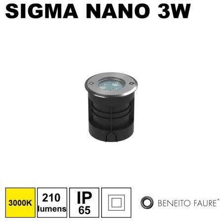 BENEITO NANO SIGMA 3W - Encastré de sol