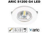 SPOT ARIC S1200 BLANC + AMPOULE 1.8W G4 12V