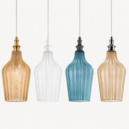 Suspensions en verre GEA LUCE CLEOFE S/12
