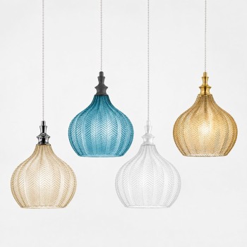 Suspensions en verre GEA LUCE CLEOFE S/11