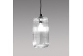 GEA LUCE RAIKA V/P – Suspension en verre cylindrique Ø 85 mm