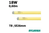TUBE JAUNE 18W FLUORESCENT 0.60m TUBE JAUNE 18W FLUORESCENT 0.60m