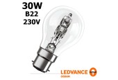 Ampoule Standard Eco halogene 30W B22 240V RADIUM Ampoule Standard Eco halogene 30W B22 240V RADIUM