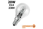 Sphérique Eco halogene 20W E14 230V RADIUM