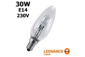 Ampoule Eco-halogene Flamme Lisse 30W E14 230V RADIUM Ampoule Eco-halogene Flamme Lisse 30W E14 230V RADIUM