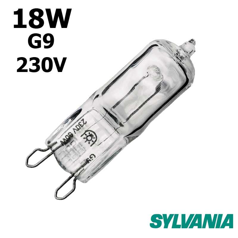 Ampoule SYLVANIA HI-PIN 18W G9 230V