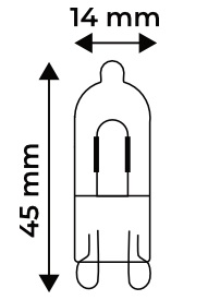 Dimensions Ampoule four G