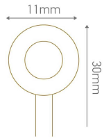 Dimensions ampoule LED G4 GIRARD SUDRON 161172 12V