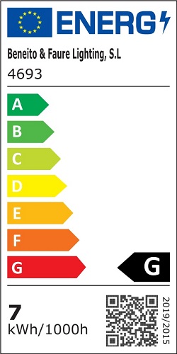 Classe énergétique borne BENEITO 4693
